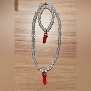 Crystal Cascade Charm Set